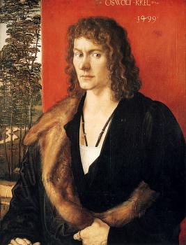 阿爾弗雷德 丟勒 Portrait of Oswald Krel 阿爾弗雷德 丟勒 Portrait of Oswald Krel